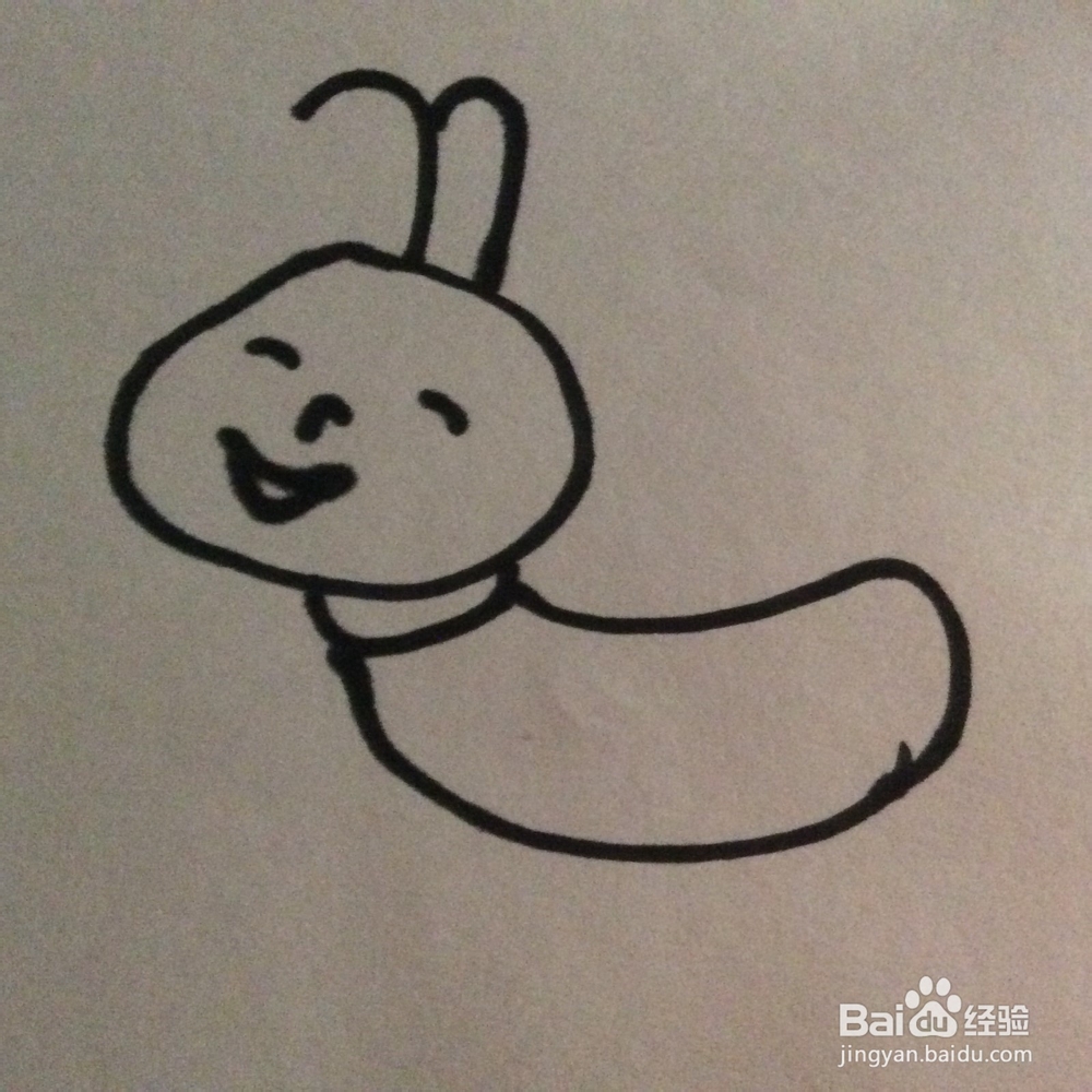 蚂蚁的简笔画技法8