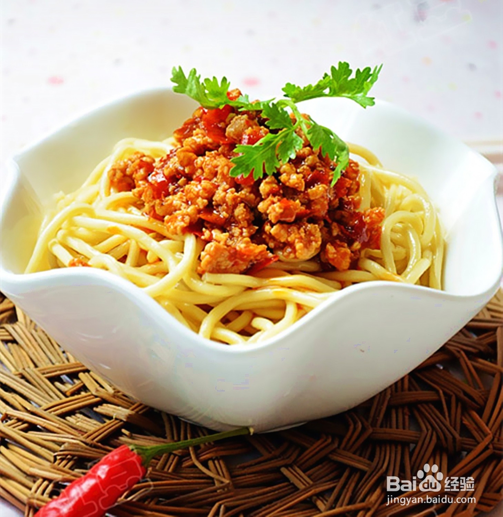 炸酱面如何制作带图解