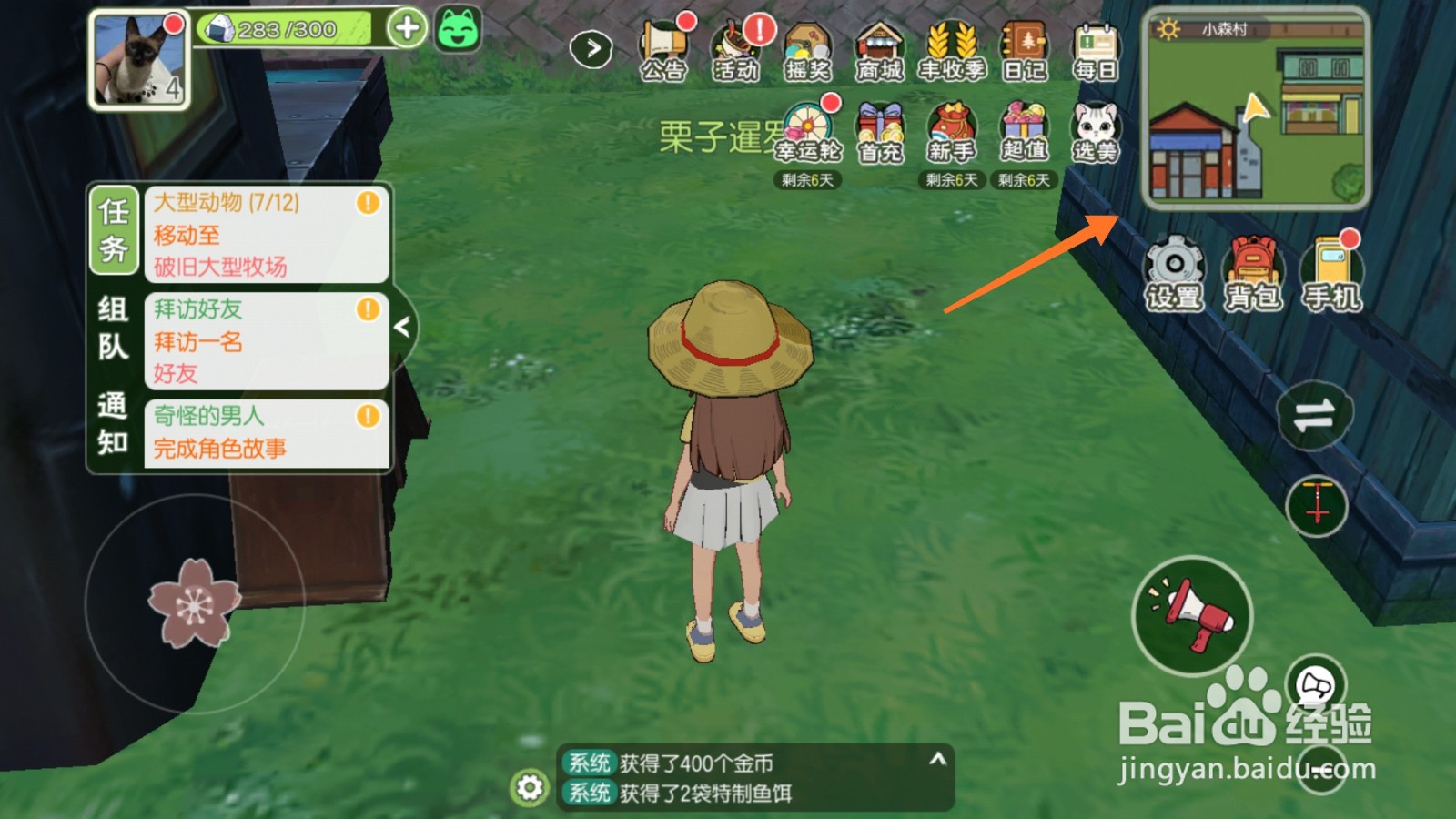 小森生活中怎样获取鹿鸣地毯图纸