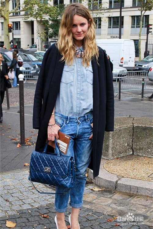 长款开衫搭配技巧