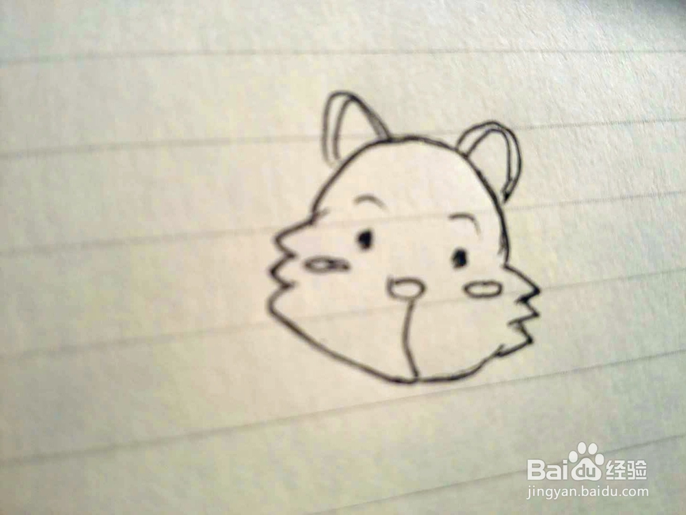 小松鼠简笔画的画法