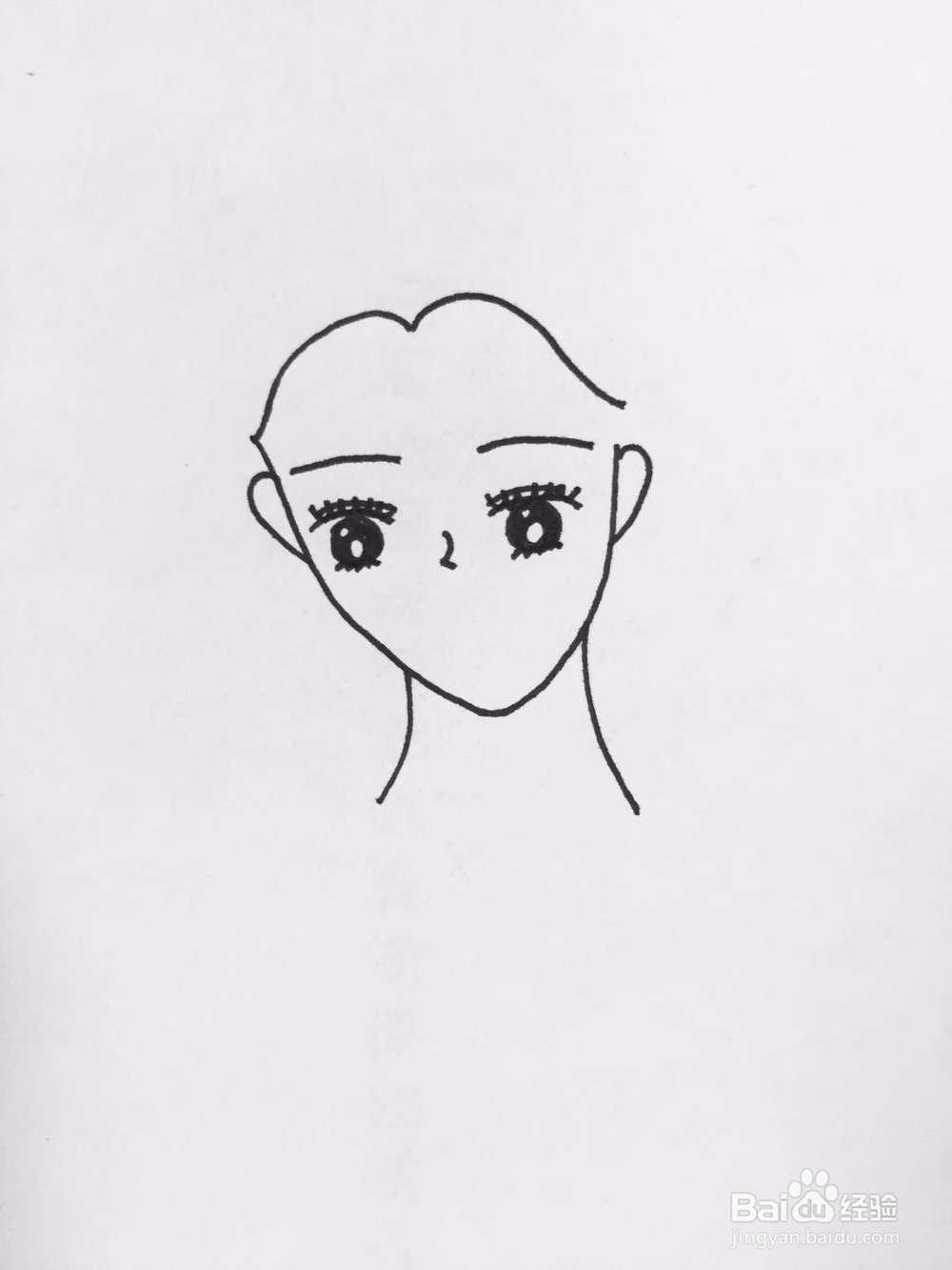 茉莉漫画之带帽子的女士