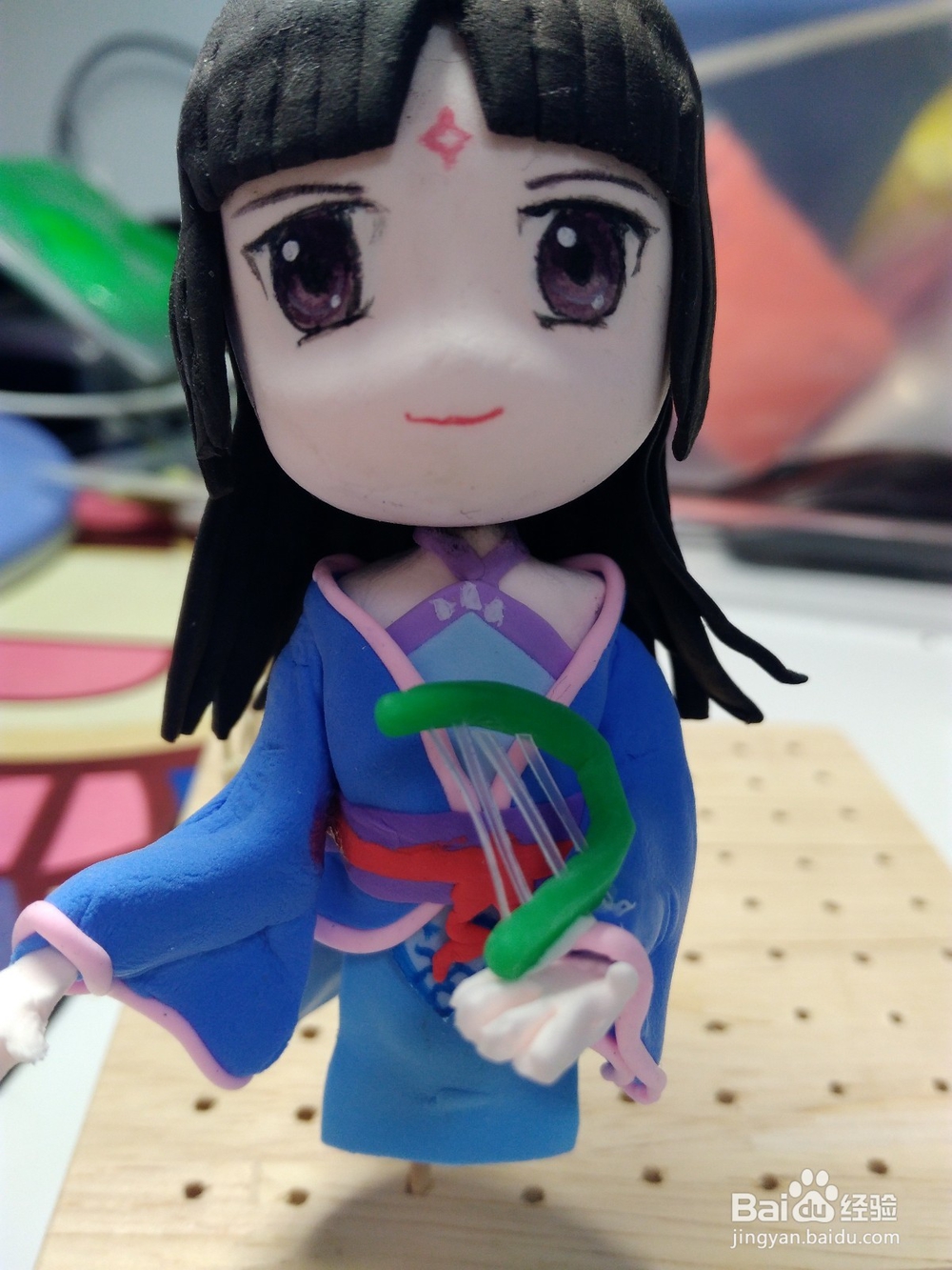 超轻粘土制作仙四人物-柳梦璃