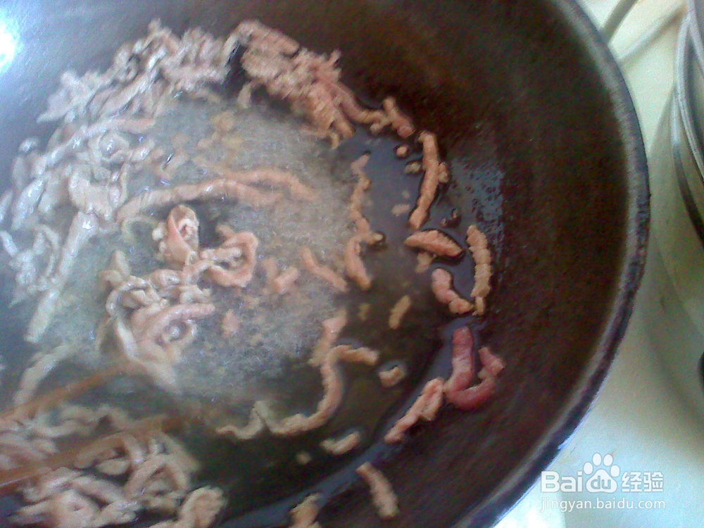 老年人怎样爆炒牛肉条小白菜