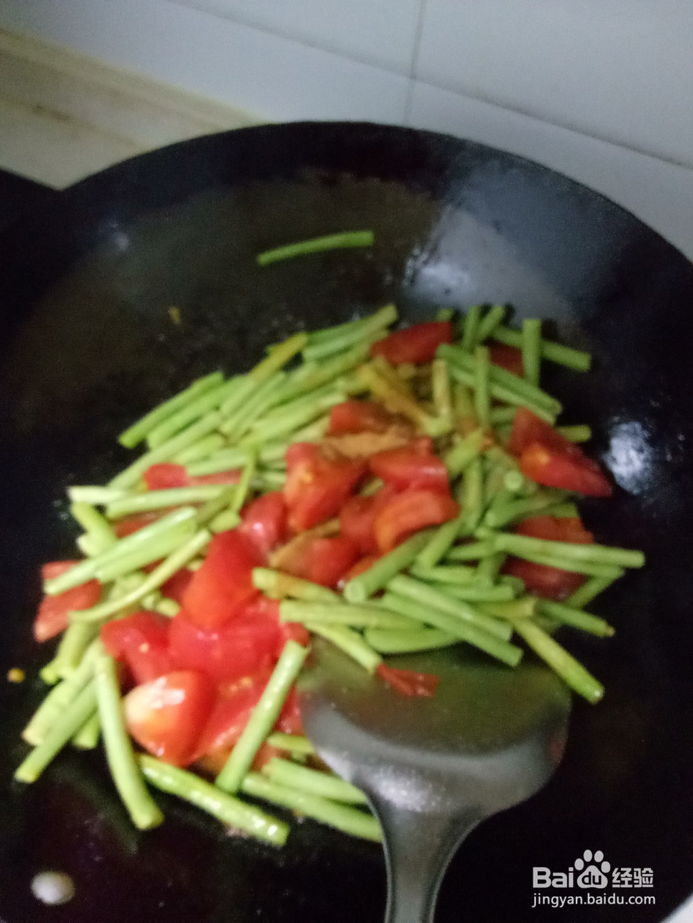 西红柿炒豆角