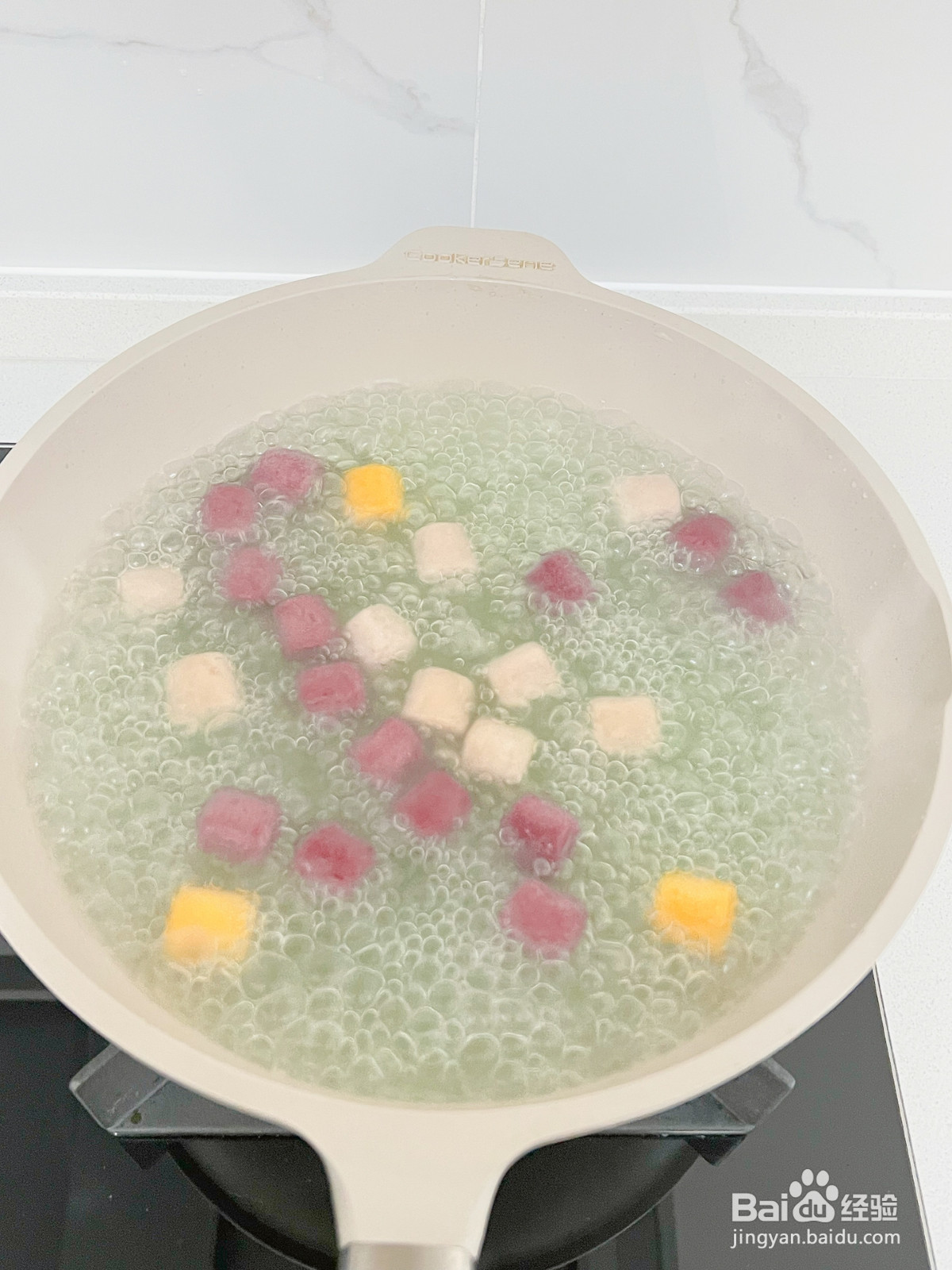 芋泥奶冻碗的做法