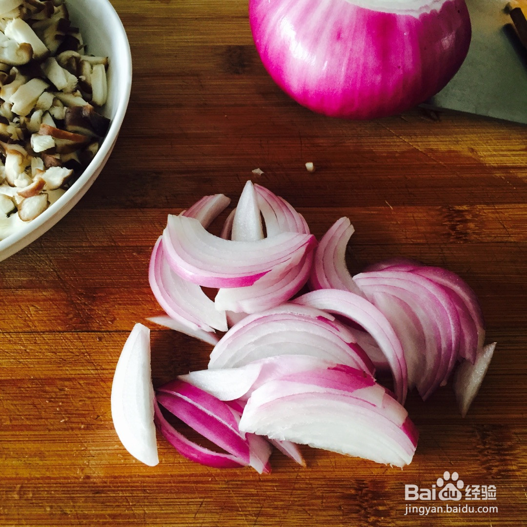 香菇卤肉饭的做法