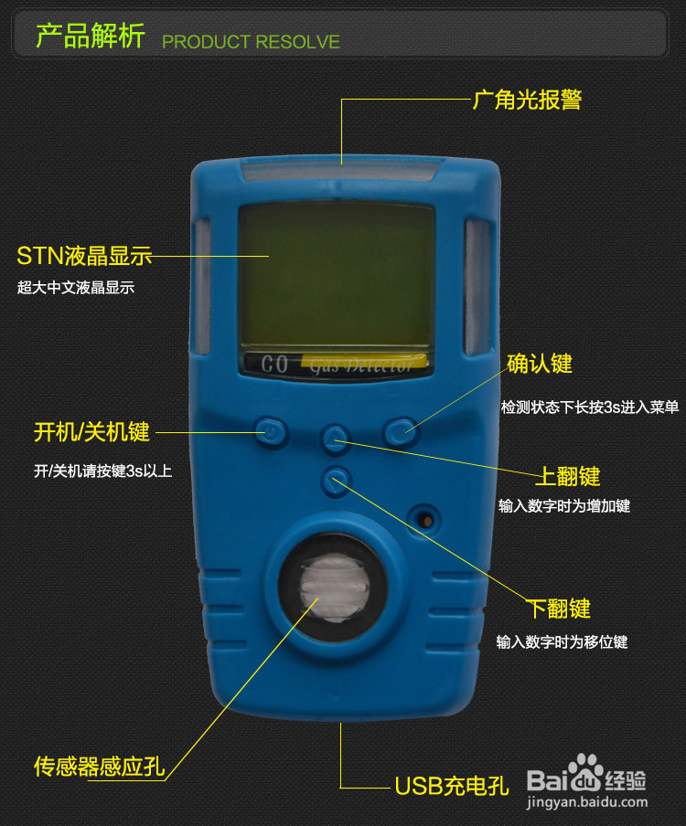 便携式气体检测仪的优势