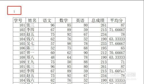 Excel表格怎么设置页眉的左边显示页码