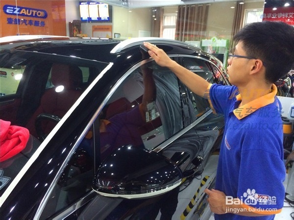 保时捷全车漆面美容效果