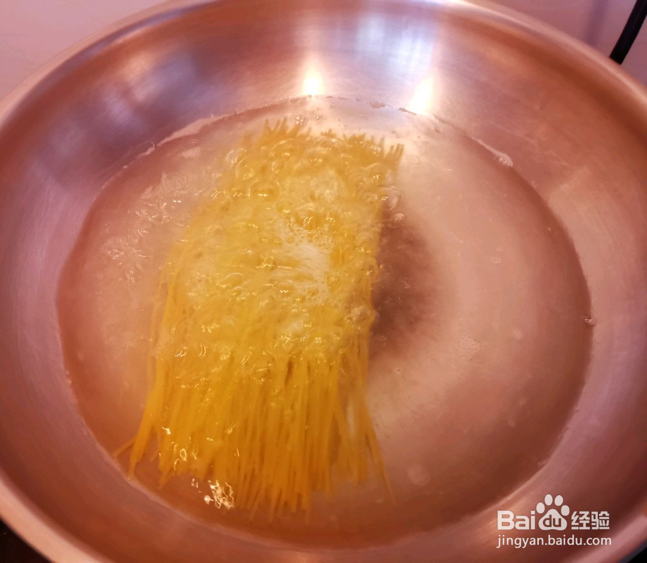 鲜虾馅玉米面条版云吞面的做法