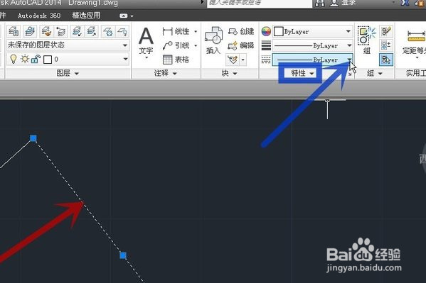 CAD2020如何把实线改成虚线