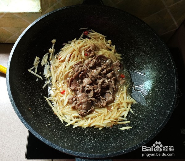 怎样做出美味的嫩姜炒牛肉