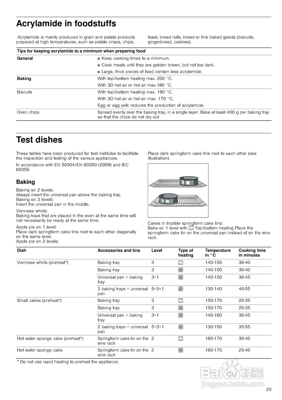 博世HBA33B520W嵌入式烤箱说明书:[2]