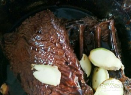 卤牛肉的制作方法