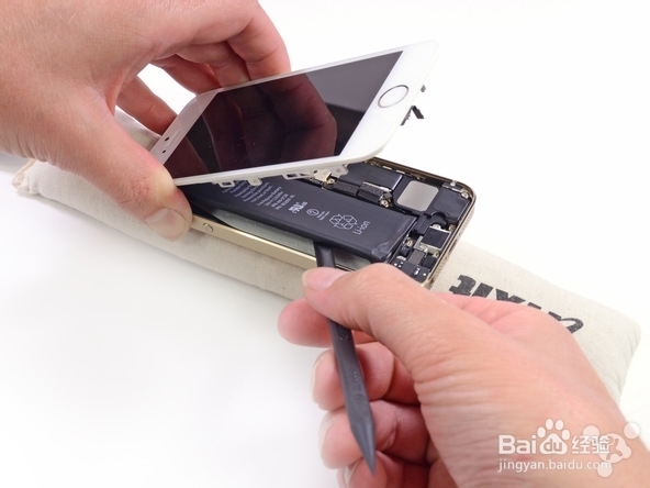 苹果5S换屏 拆机