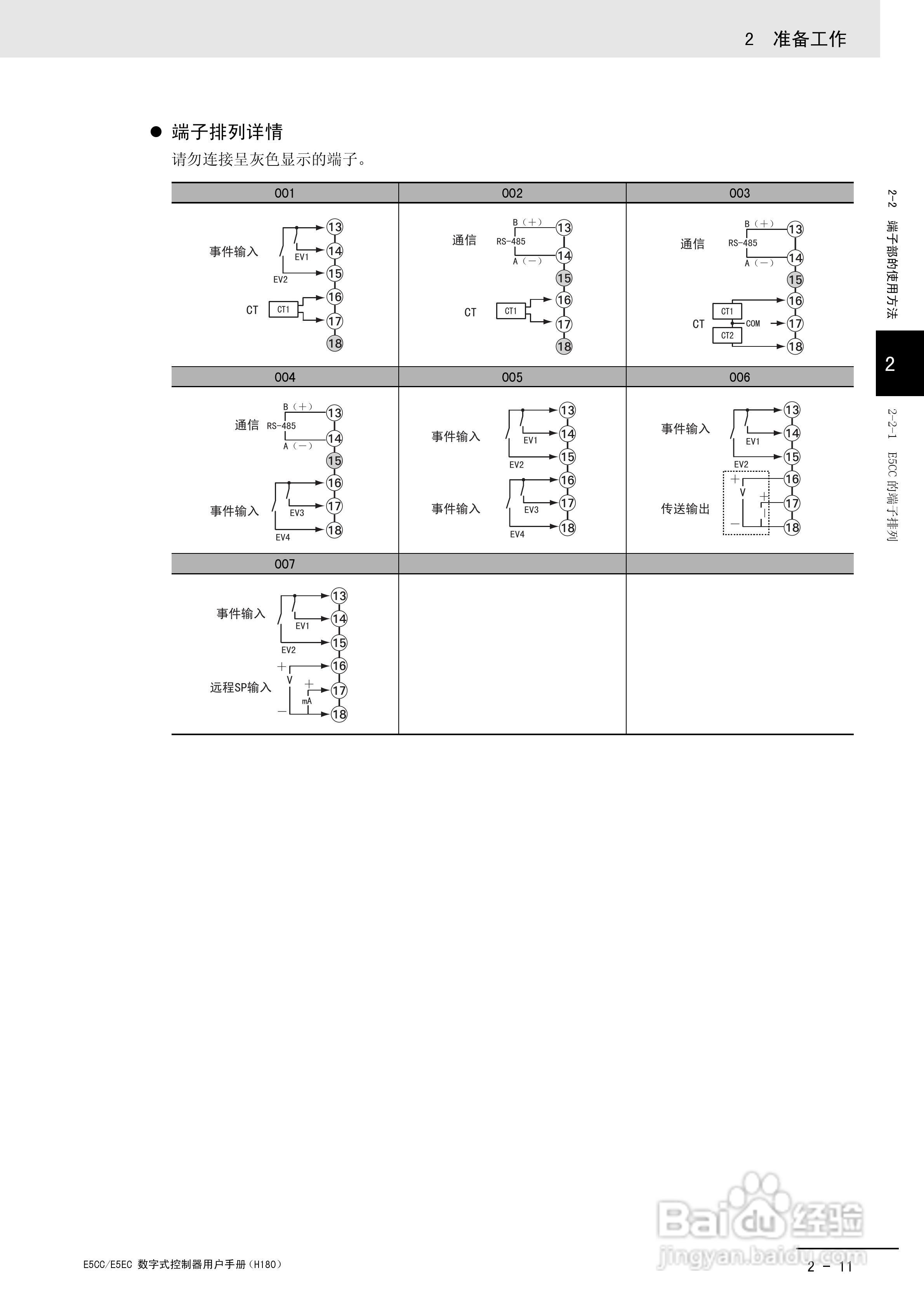 欧姆龙温控器E5CC-E5EC操作手册:[4]