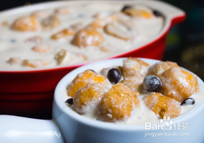 甜甜圈奶茶布丁的做法