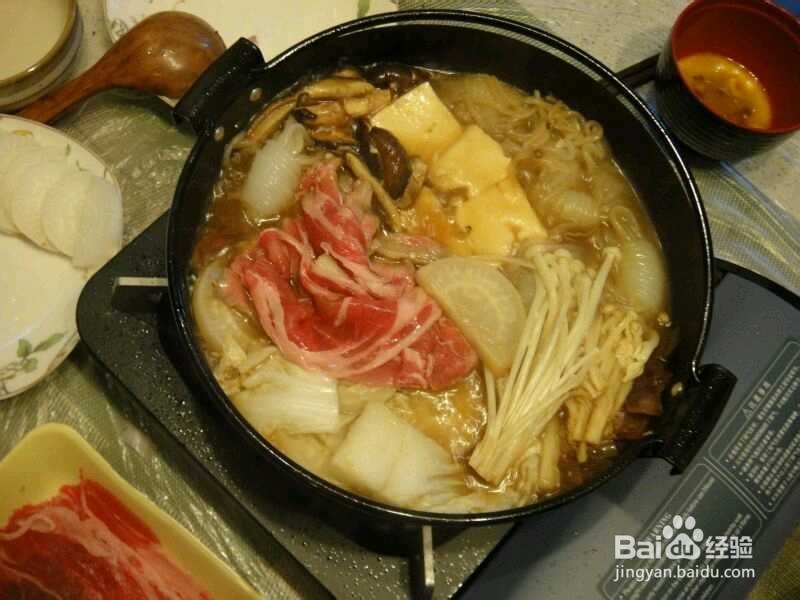 传统日式火锅做法