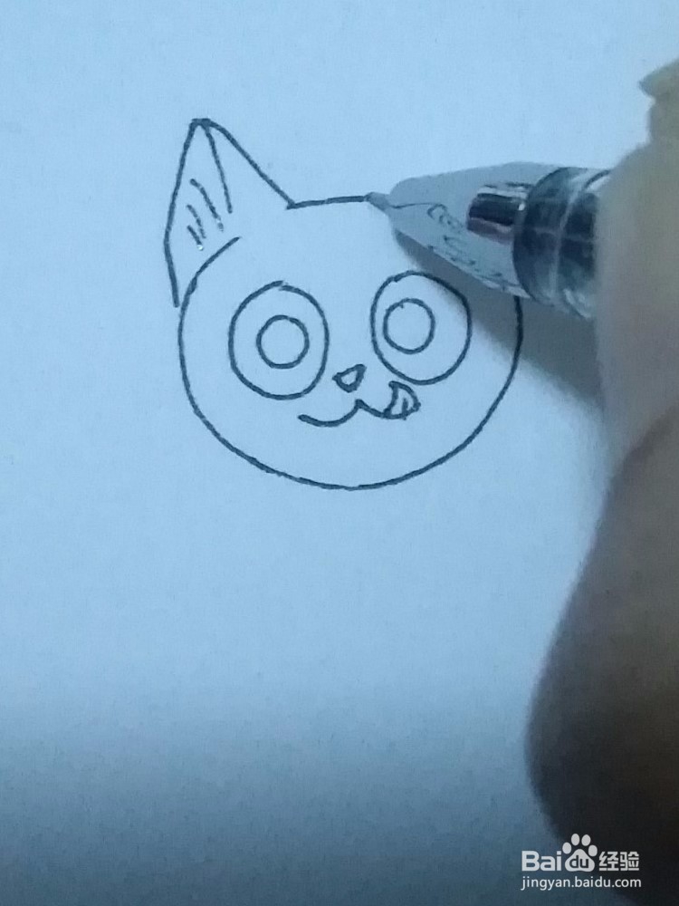 怎样画小猫比较可爱
