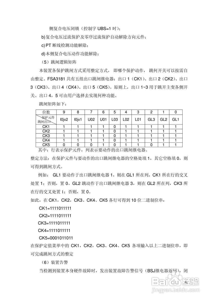 安瑞FSA-3104微机测控装置说明书:[12]