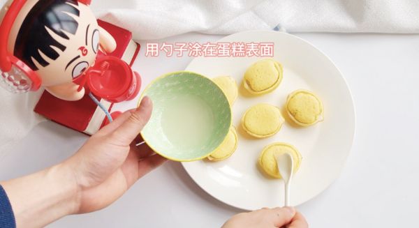 Ins风清新可口柠檬小蛋糕