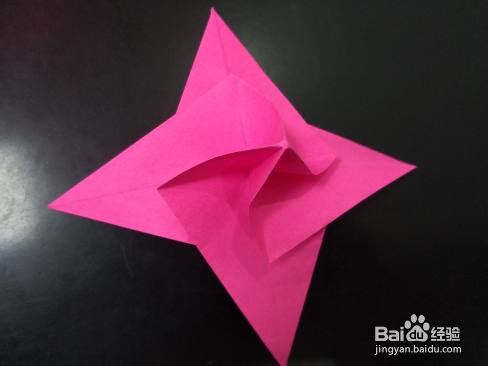 折纸:来一朵简单玫瑰