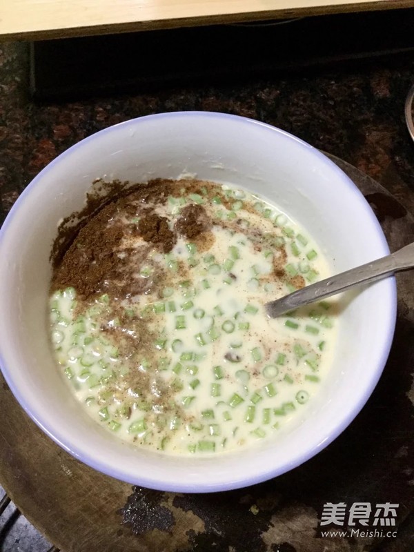 豆角鸡蛋饼的做法