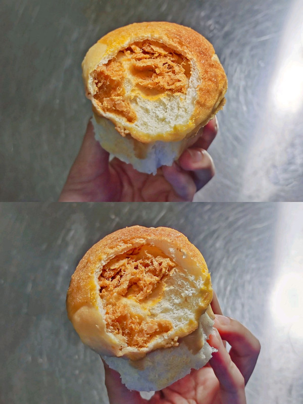 肉松酥皮小面包