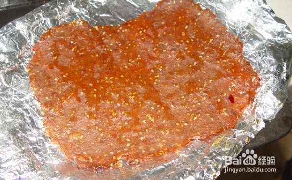 蜜汁猪肉脯的做法