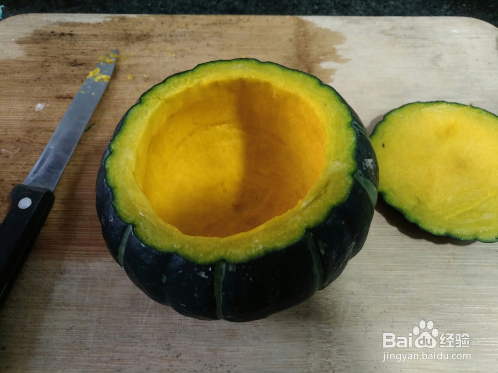 赞不绝口的桃胶椰汁南瓜盅