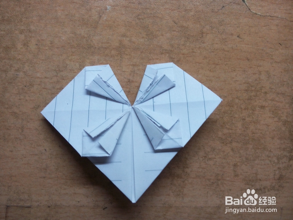 如何折一个纸心形
