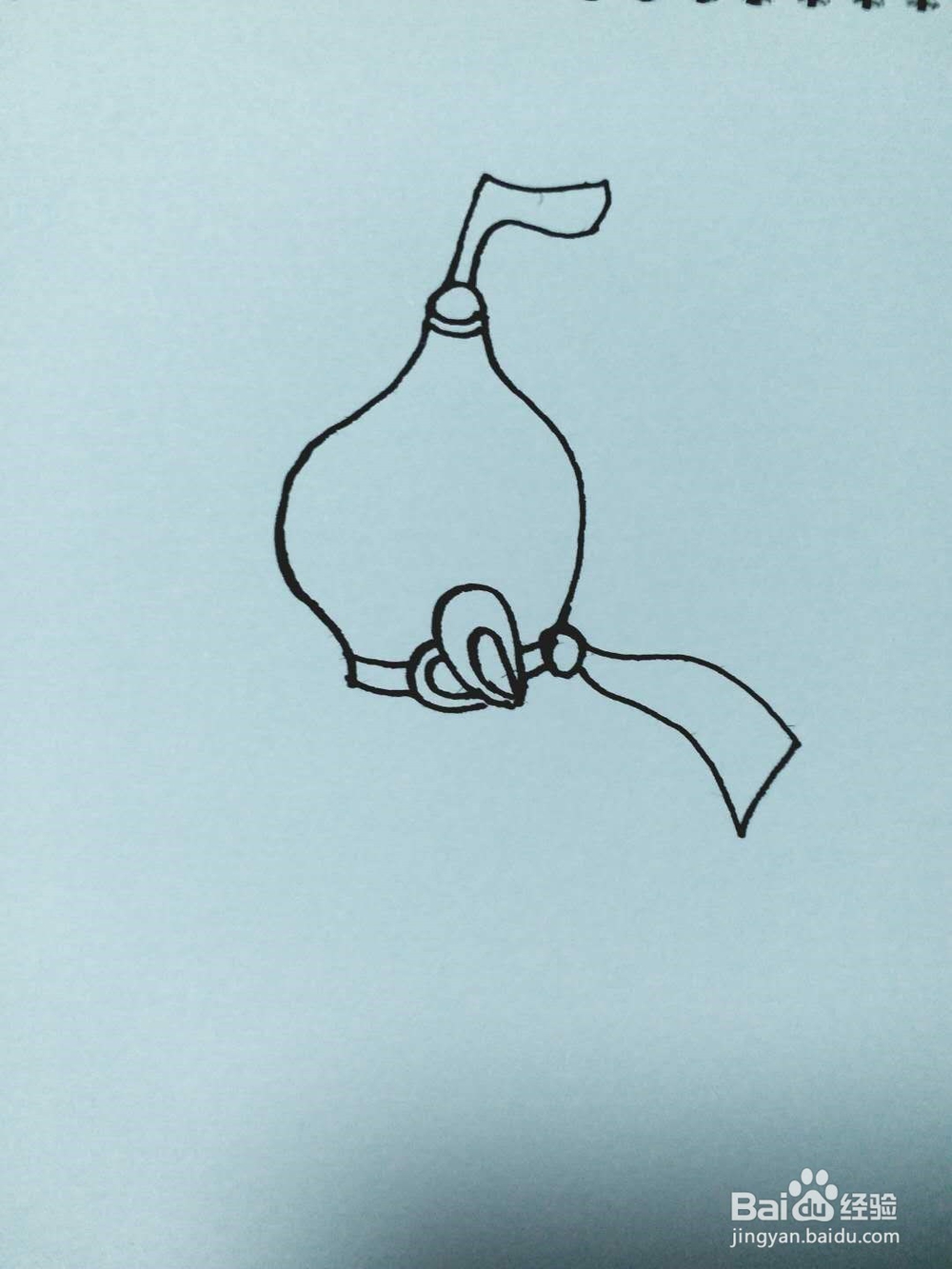 酒葫芦怎么画？