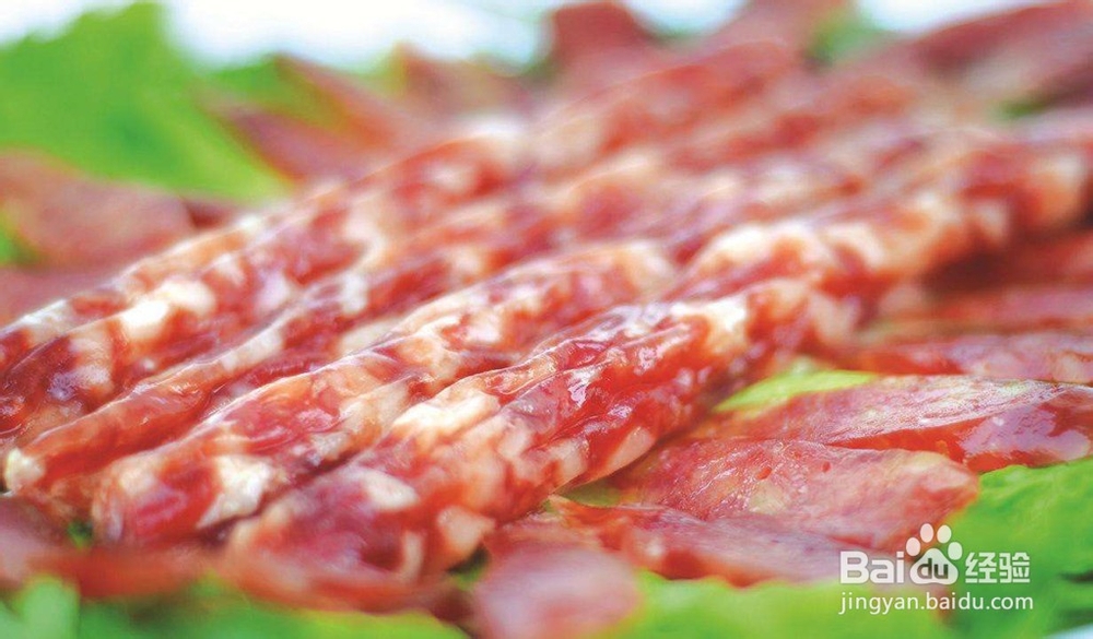 飘香四季豆炒腊肠的做法