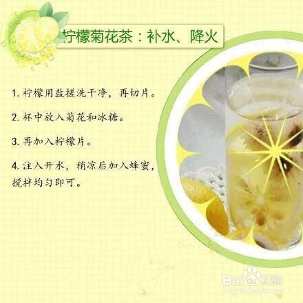 柠檬水的多种喝法,你喝对了吗?