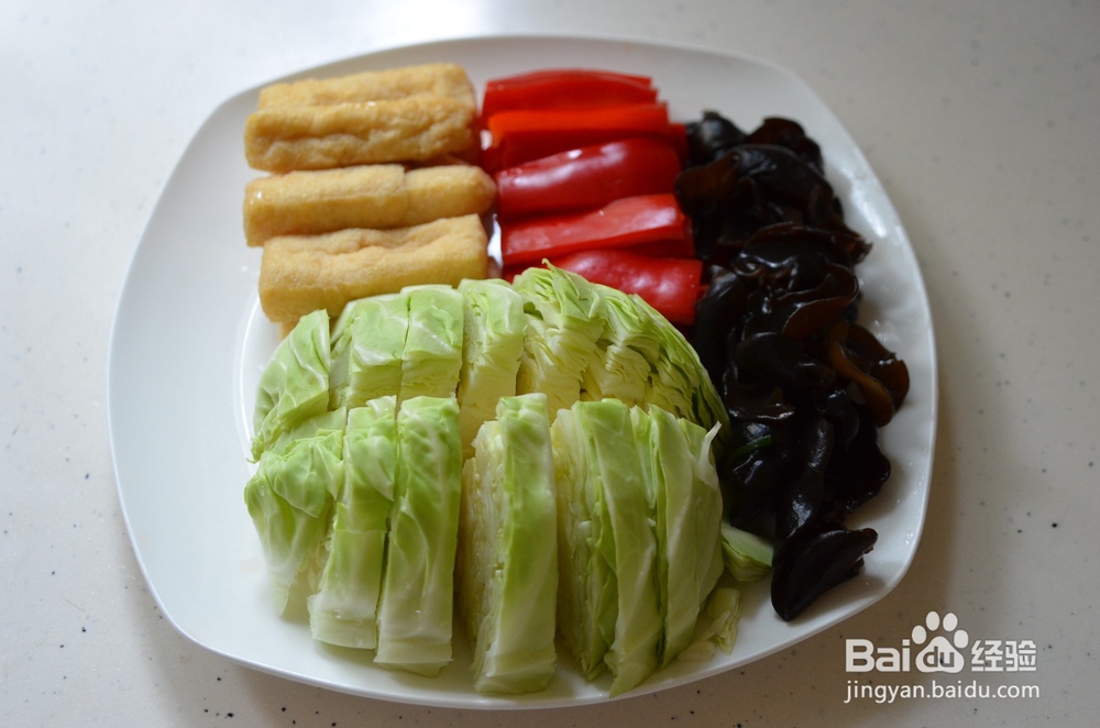 豉香蒜茸卷心菜