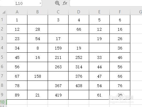 wps2019版本中表格如如何快速删除数字0