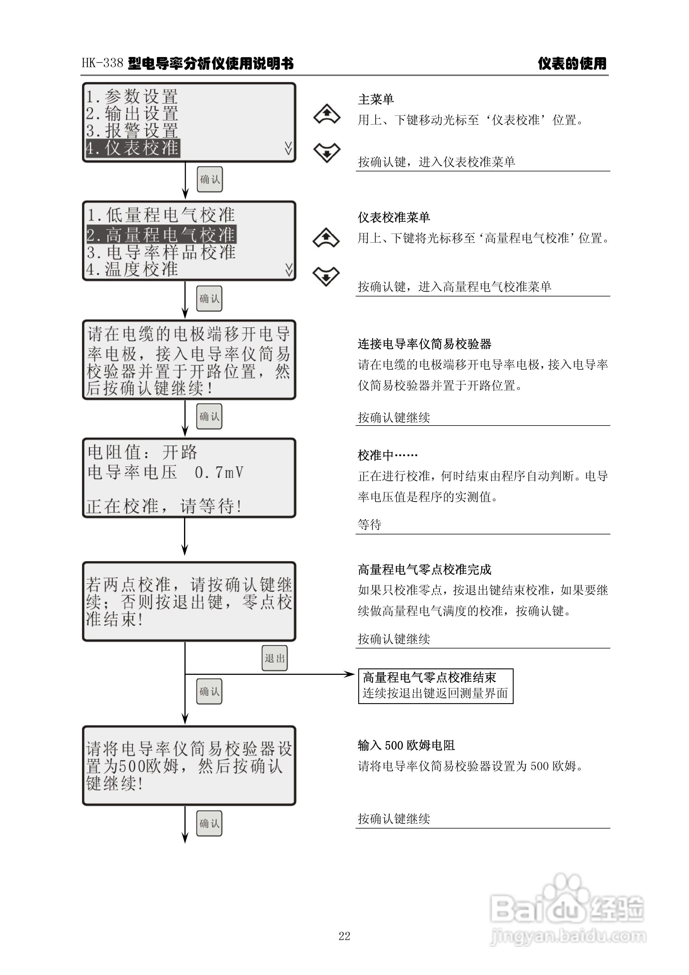 华科仪HK-338型电导率分析仪3.0使用说明书v31:[3]
