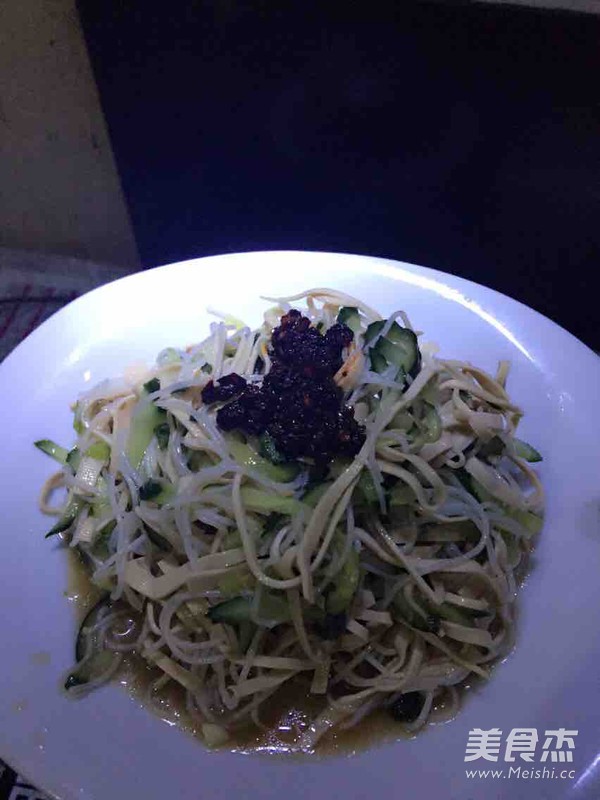 凉拌三丝的做法