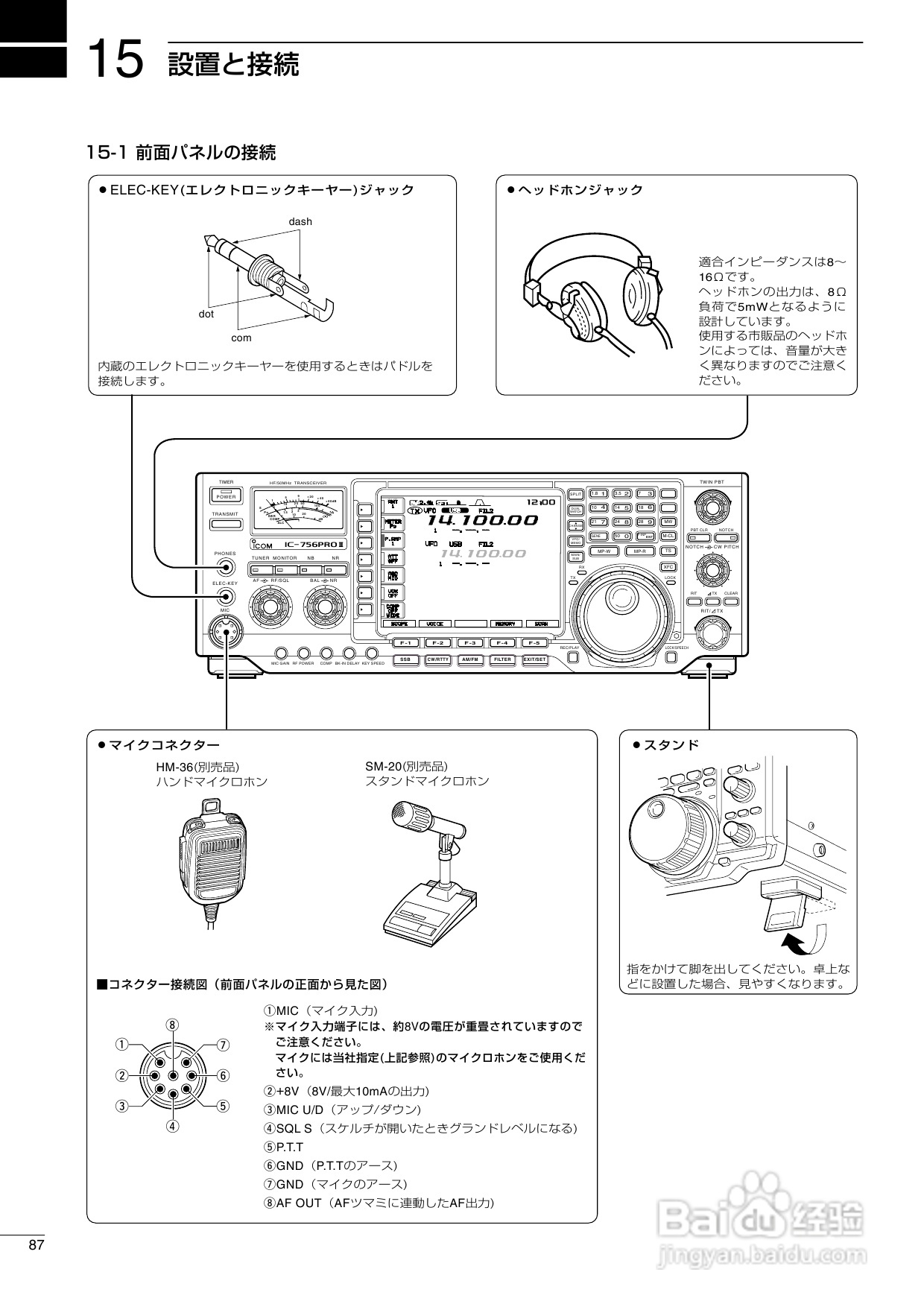 ICOM IC-756PROII短波电台使用说明书:[5]