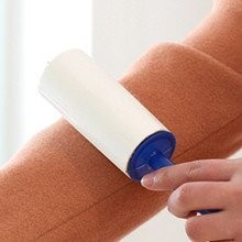 裤子上粘毛，怎么办？