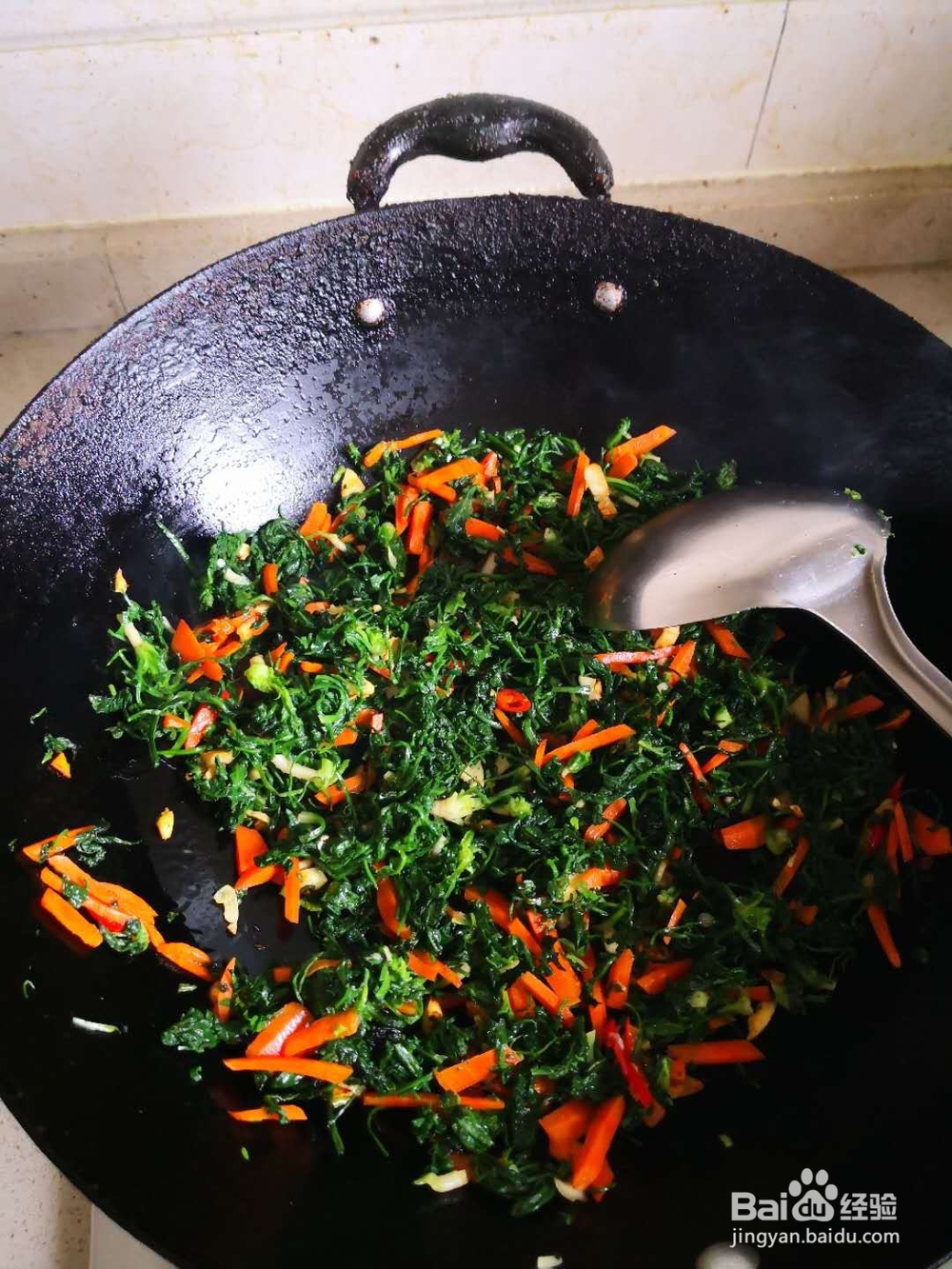 清炒荠菜怎么做好吃