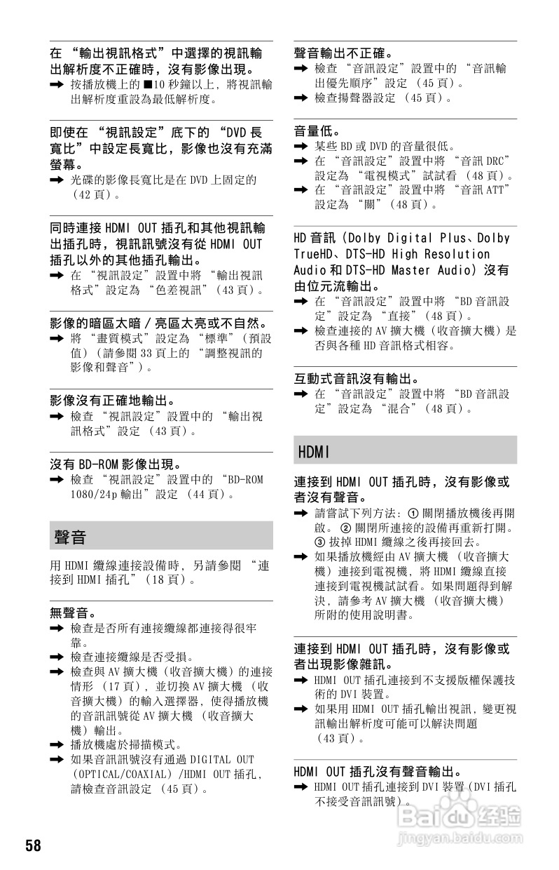 SONY BDP-S765 DVD播放器使用说明书:[3]