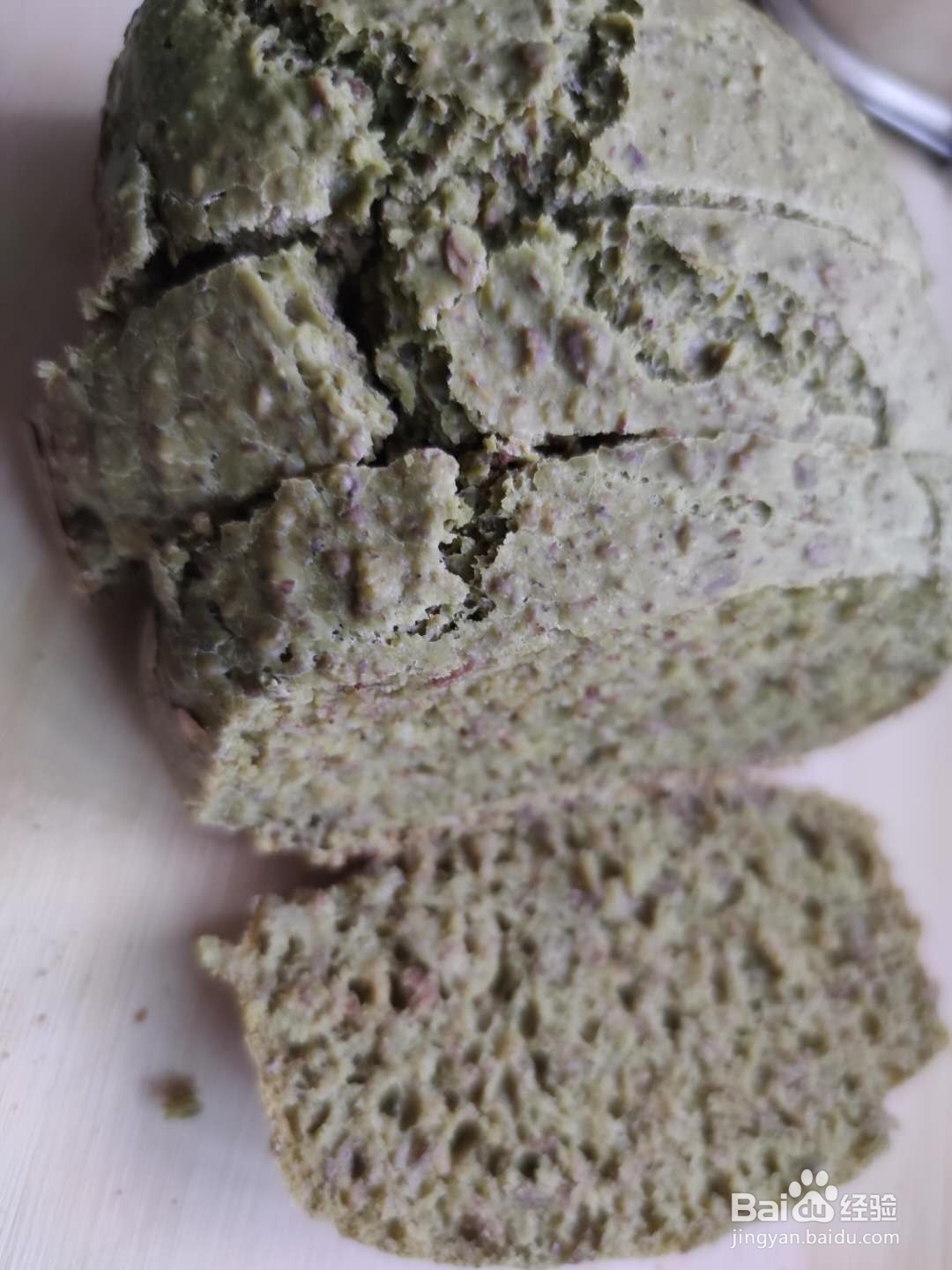 燕麦抹茶牛奶面包