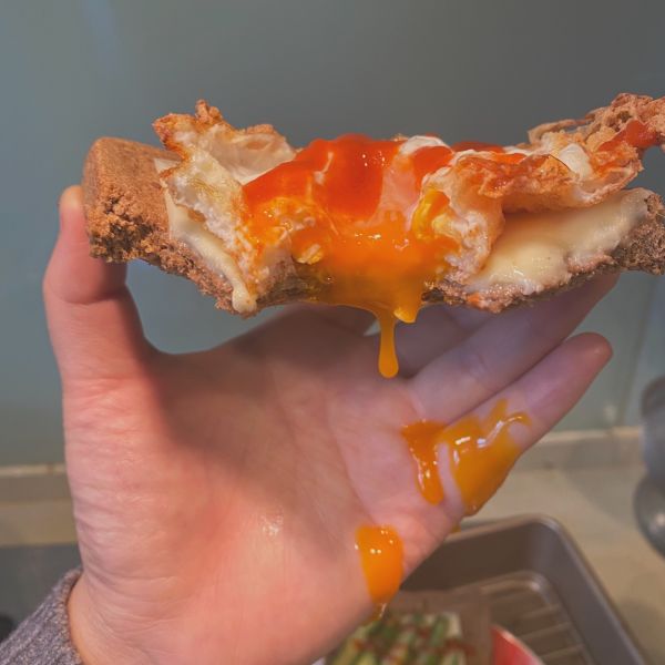 芝士鸡蛋芦笋开放吐司