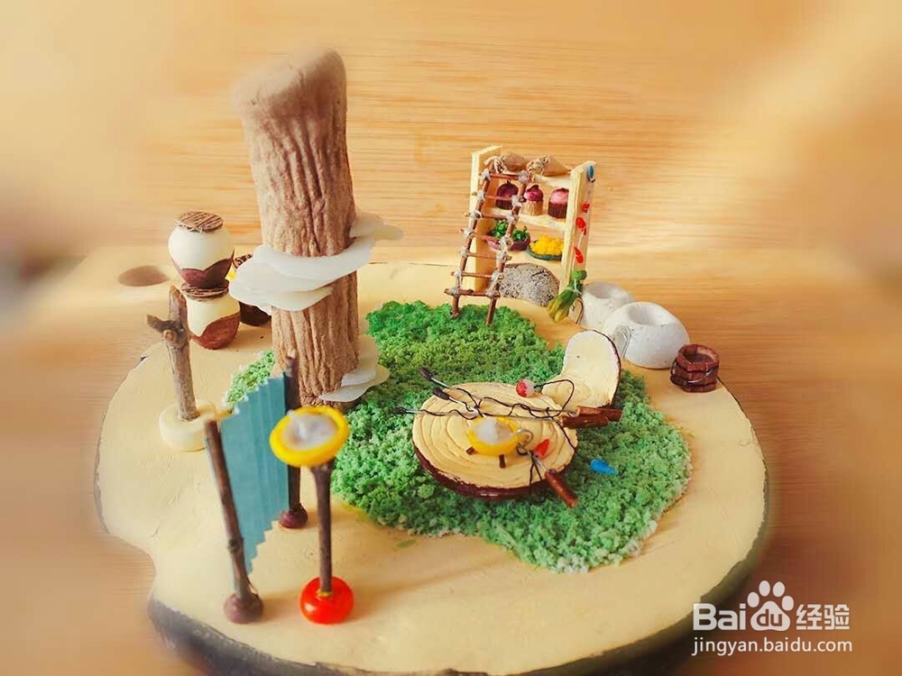 黏土手工教材之木质粘土的用途