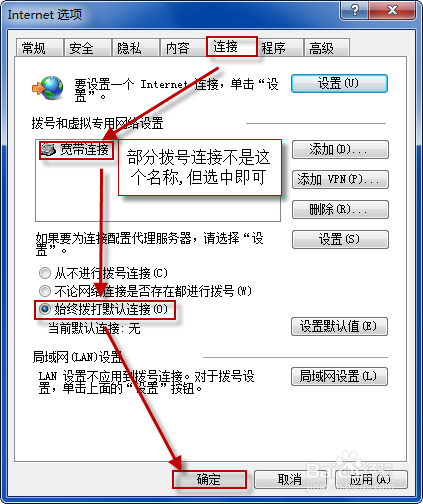 开机自动弹出登录宽带连接(拨号连接)