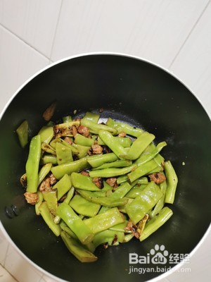 豆角炒肉做法