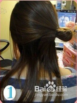 一分钟女人味优雅盘发造型搭配发夹发饰