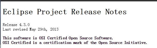 查看Eclipse的版本